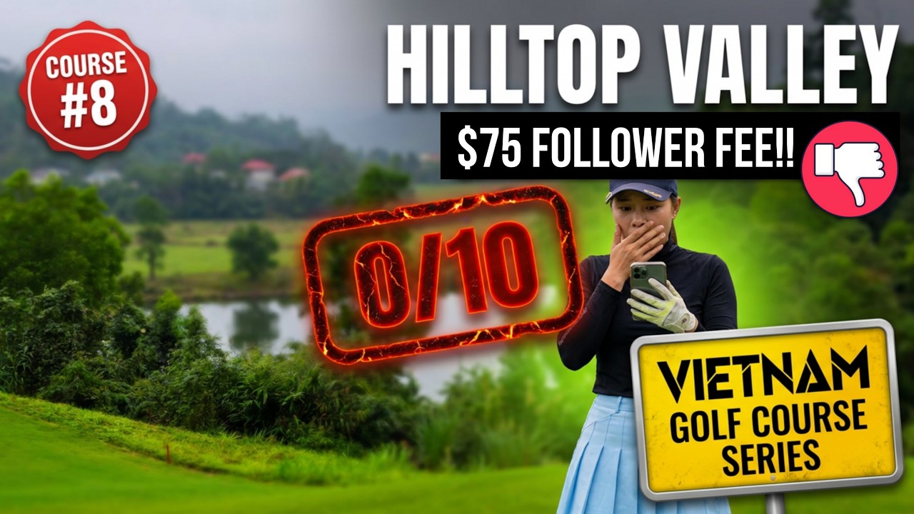 Wow What a Spectacular Golf Course!.  But I Won't Return.  Charging $70 USD Follower Fee is Crazy!!