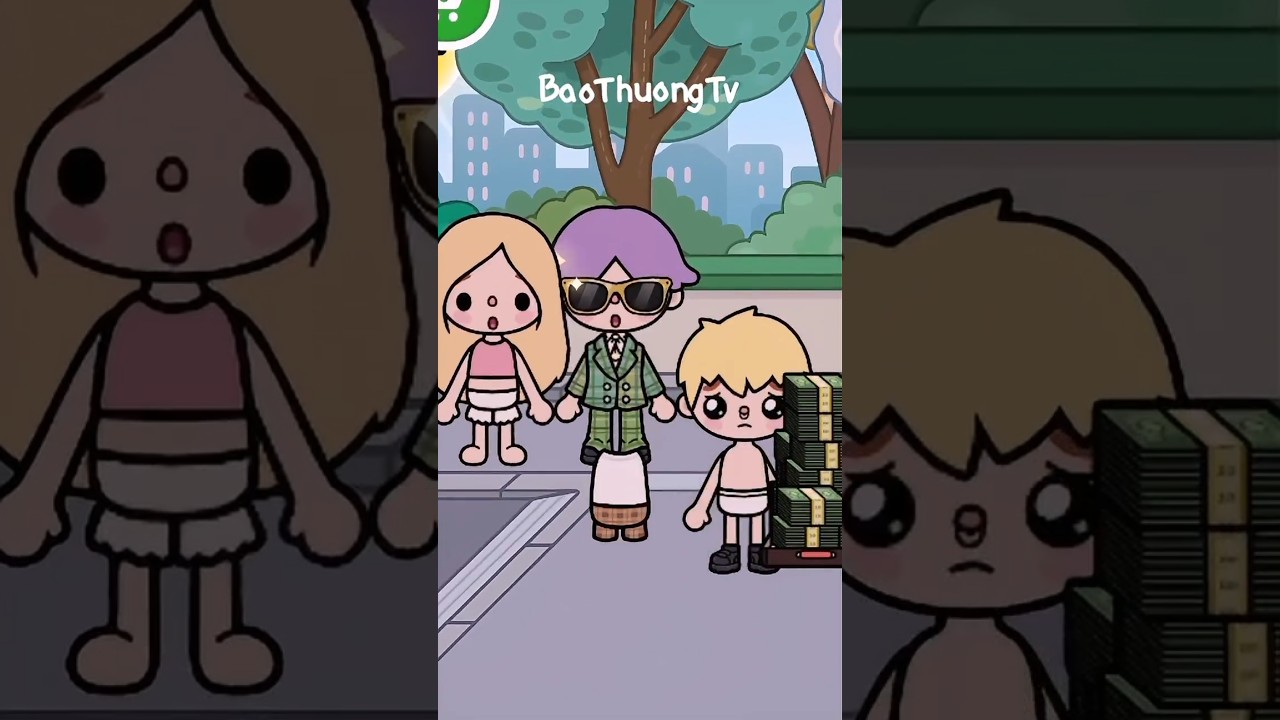 Money💵 and Love❤️Story toca boca 