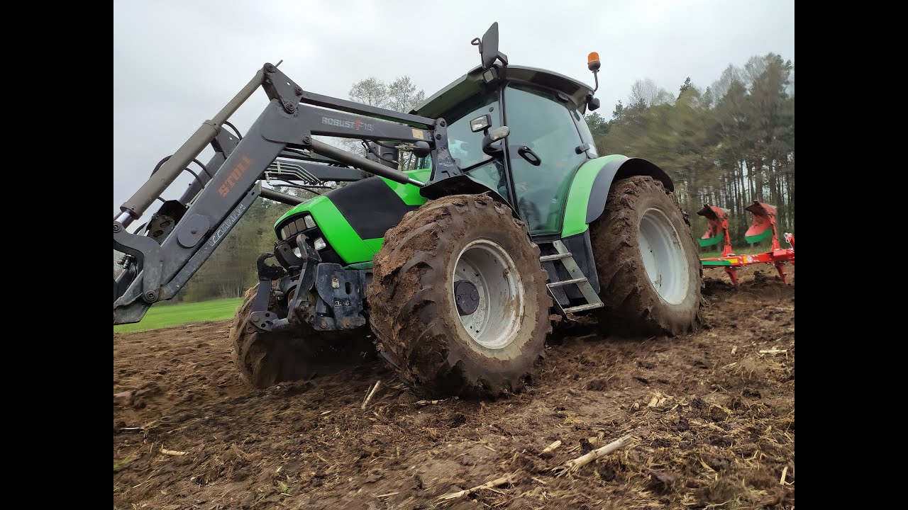 DEUTZ-FAHR AGROTRON K410 + AGRO-MASZ POL3+1/// ORKA WIOSNA 2021/// NOWY NABYTEK 2021