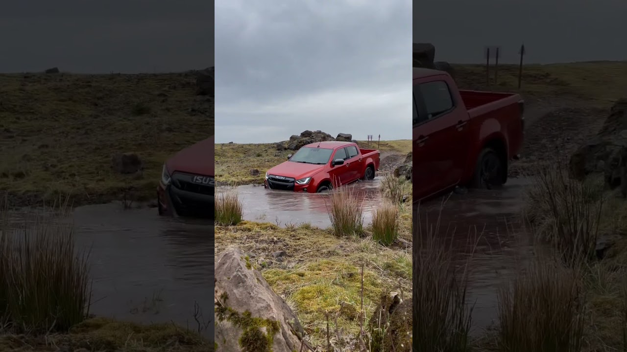 Off roading in the new Isuzu D-Max #offroad #offroading #isuzu #dmax #4x4