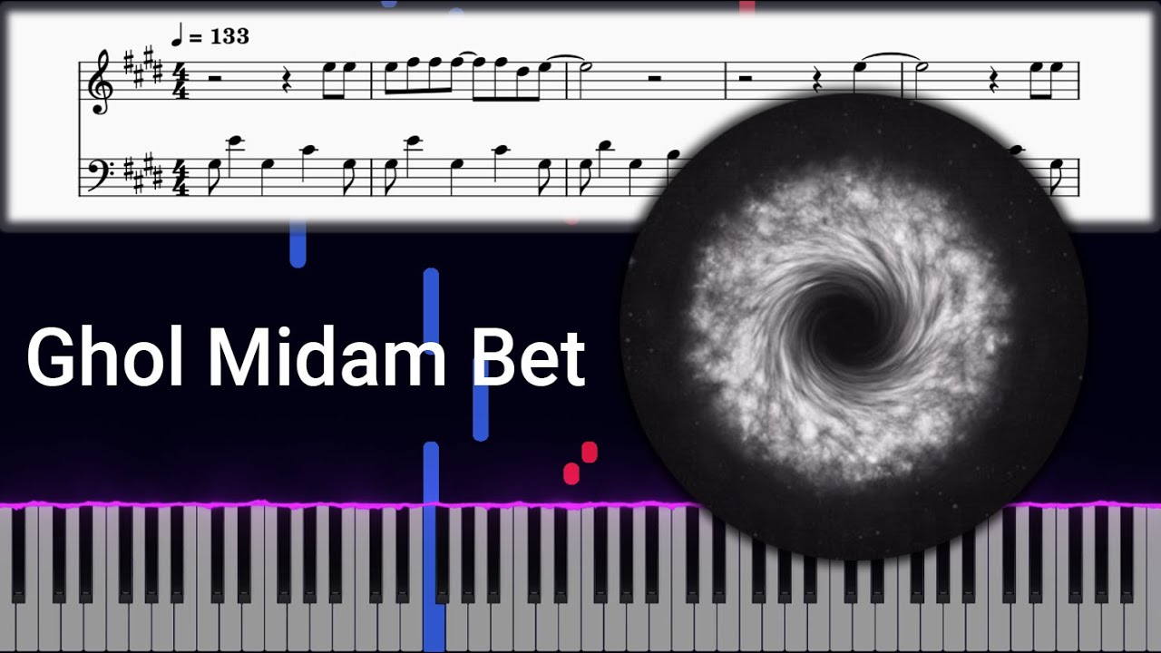Mehrad Hidden Ft Zakhmi - Ghol Midam Bet-Amoozesh piano irani-مهراد هیدن -قول میدم بت - پیانو ایرانی