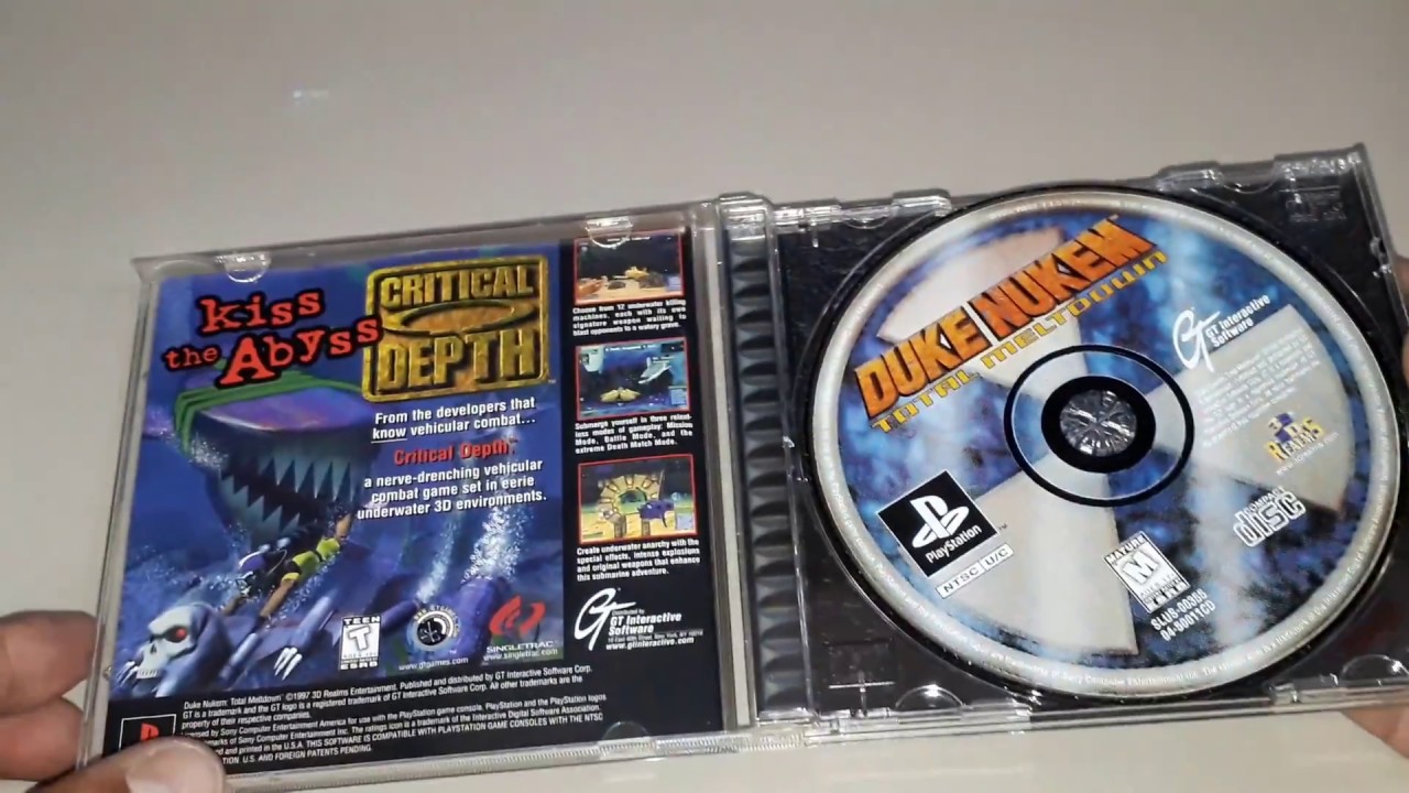 Review Unboxing Duke Nukem - Total Meltdown ( PS1) 100% Original