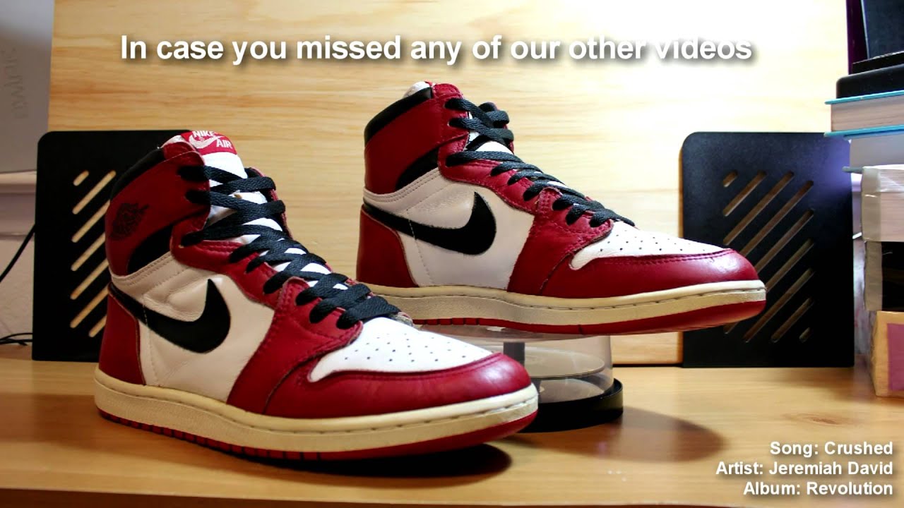 The difference between the Original AJ1 and the 1994 AJ1 Retro