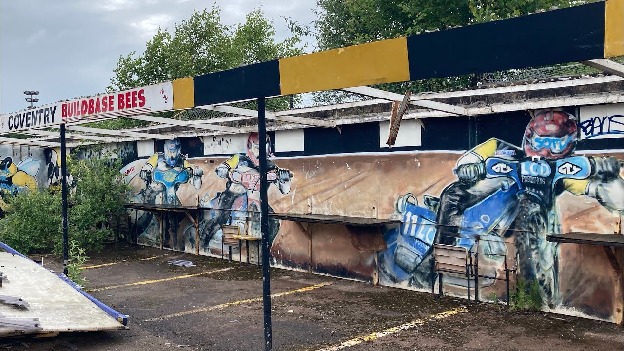 Abandoned Coventry Speedway Stadium home of the Bees 🐝🏁