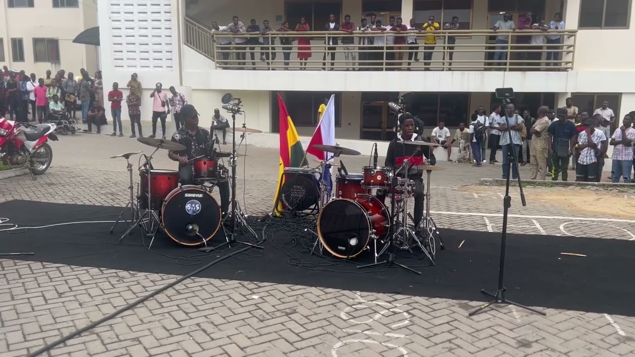 😳🤯Wow! 🔥!! Drum Shed 🥁!UEW Music Department. Zola vs Manuel.