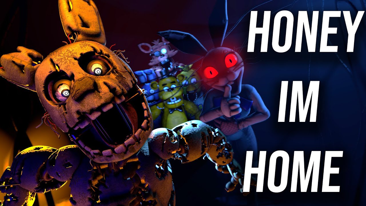 [FNaF|SFM] Honey Im Home | Music Animation