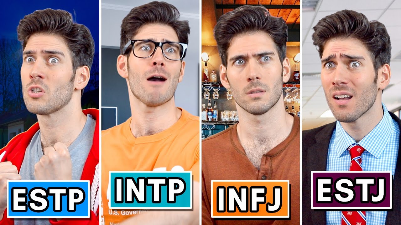 16 Personalities Having a Bad Day