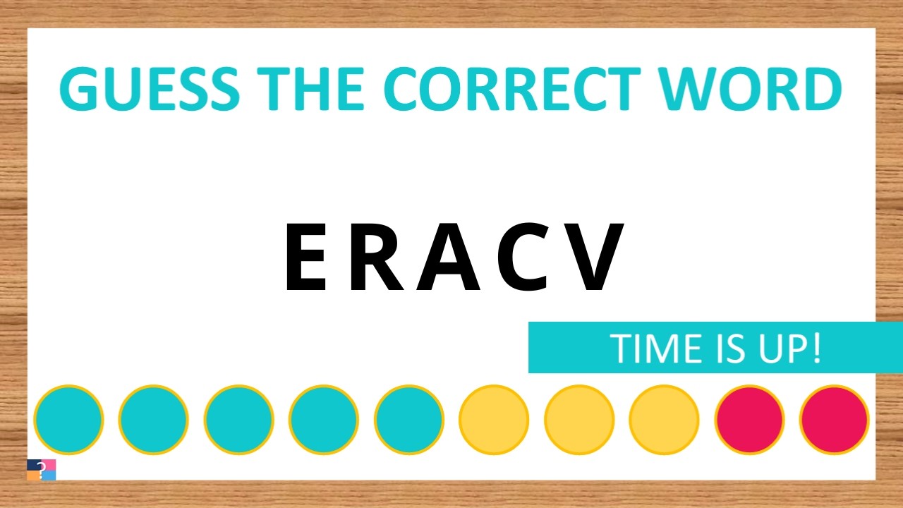 [Scrambled Word Game] Can You Unscramble These Words? 5 Letters