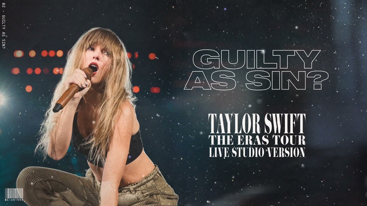 Taylor Swift - Guilty As Sin? (Live Studio Version)