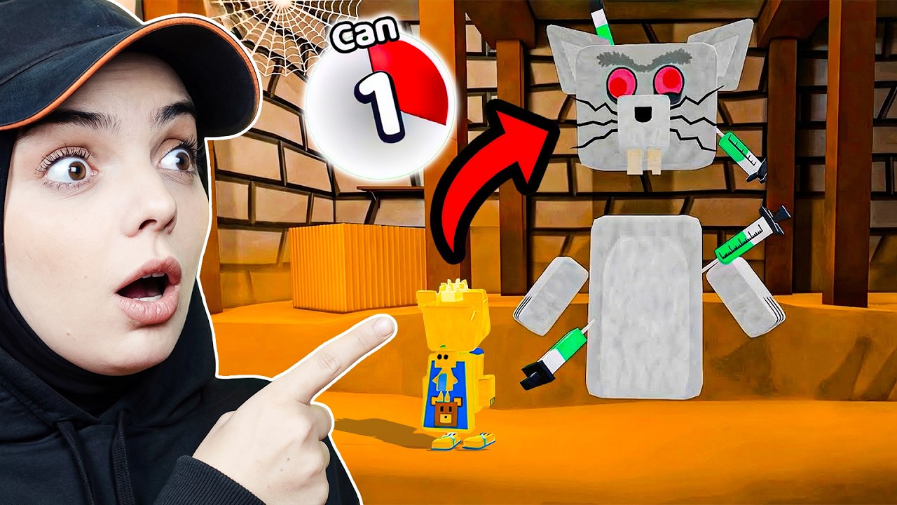 SÜPER AYI MUTANT FAREYE KARŞI TEK CANLA! 😱🐱