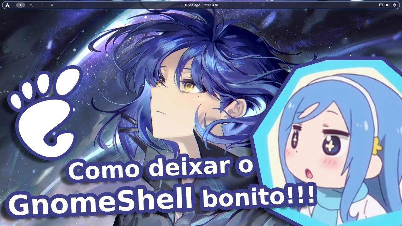 Como Customizar o Gnome Shell e Deixar Ele Bonitão!