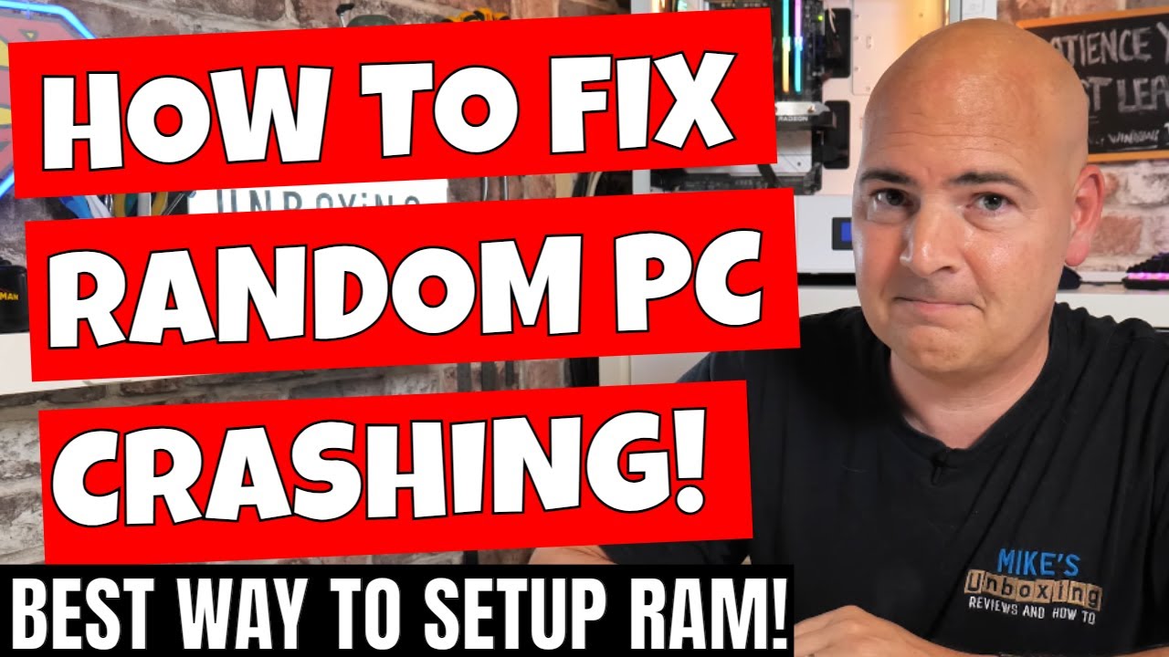 How To STOP Random Reboots & DDR4 DDR5 Memory Error BSOD With EXPO XMP settings