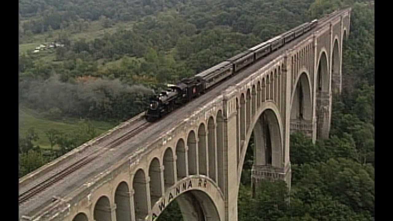 Steamtown train excursion to Tunkhannock Creek Viaduct (Nicholson Bridge) [2007]