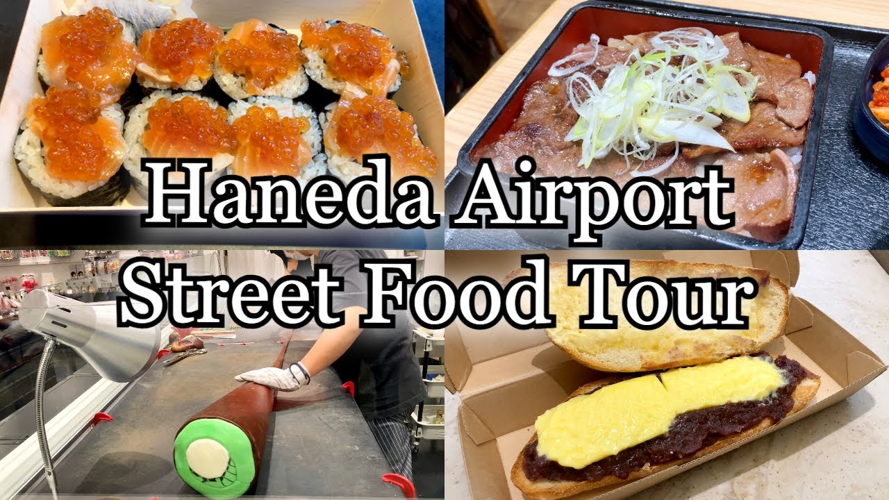 You must eat food at Tokyo Haneda Airport Garden and Terminal 3 | Exciting Food Tour!!