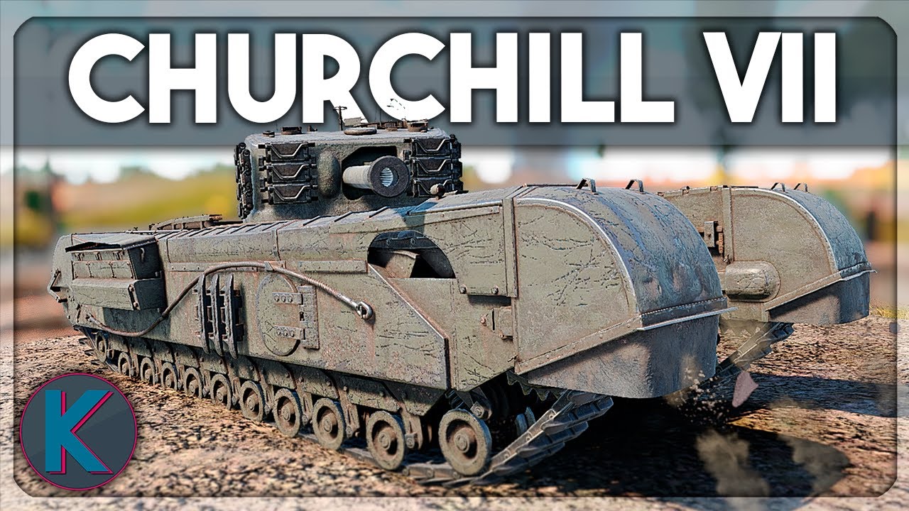 Este es el Churchill VII en War Thunder