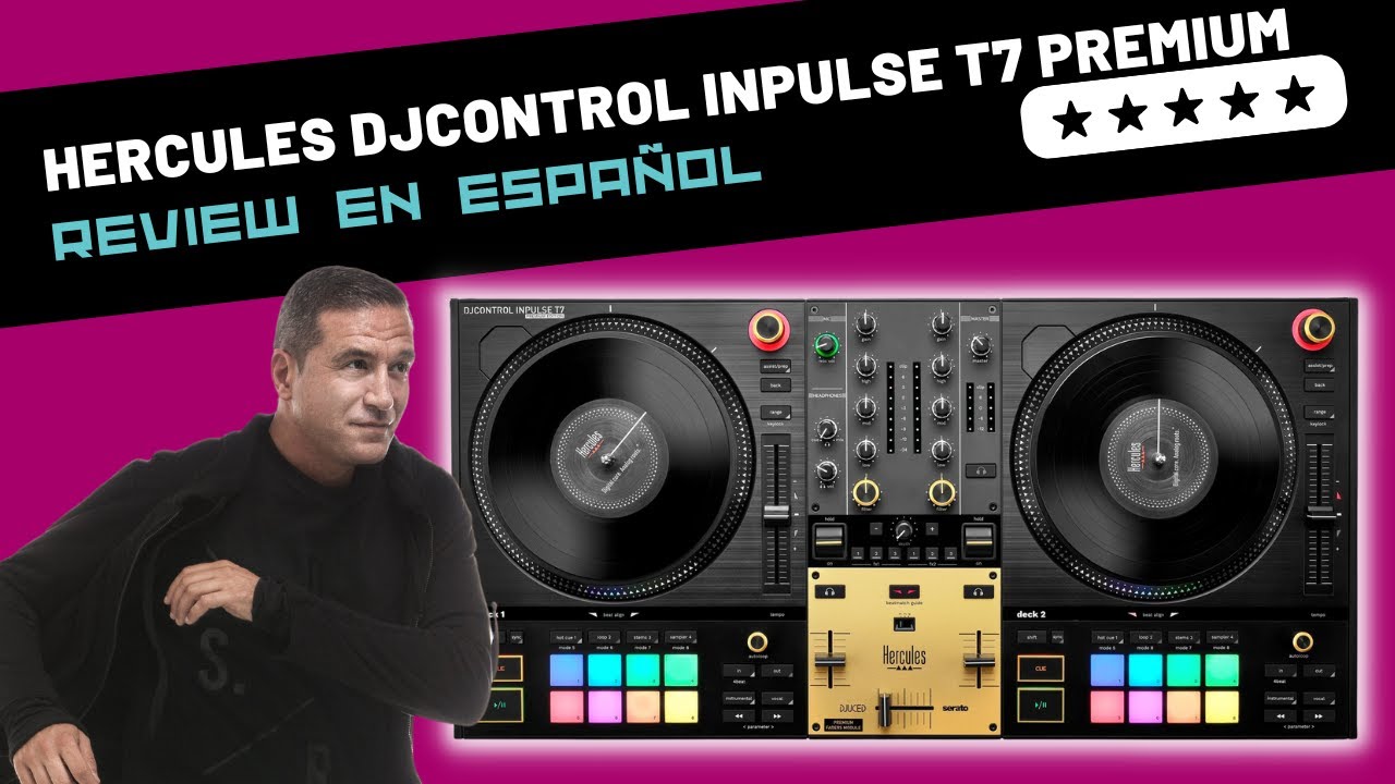 Hercules DJControl Inpulse T7 Premium 🇪🇸 Unboxing & Review