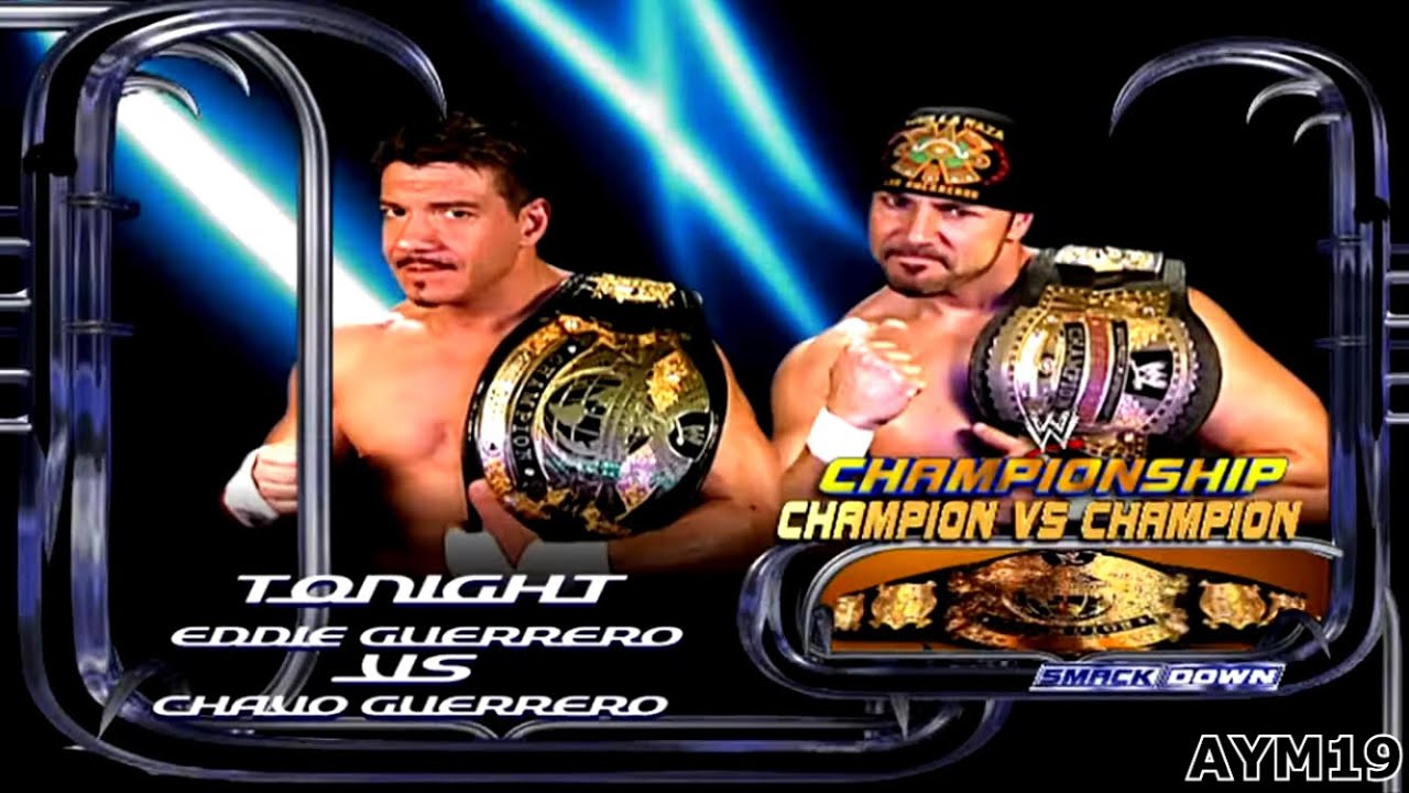 Eddie Guerrero vs Chavo Guerrero SmackDown! 2/19/2004 Highlights