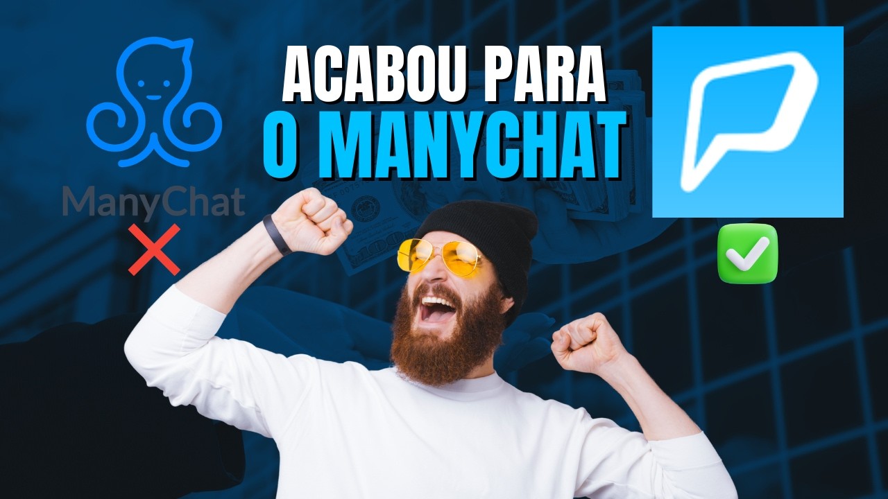 ACABOU PARA O MANYCHAT! A MELHOR E MAIS BARATA PLATAFORMA PARA TELEGRAM