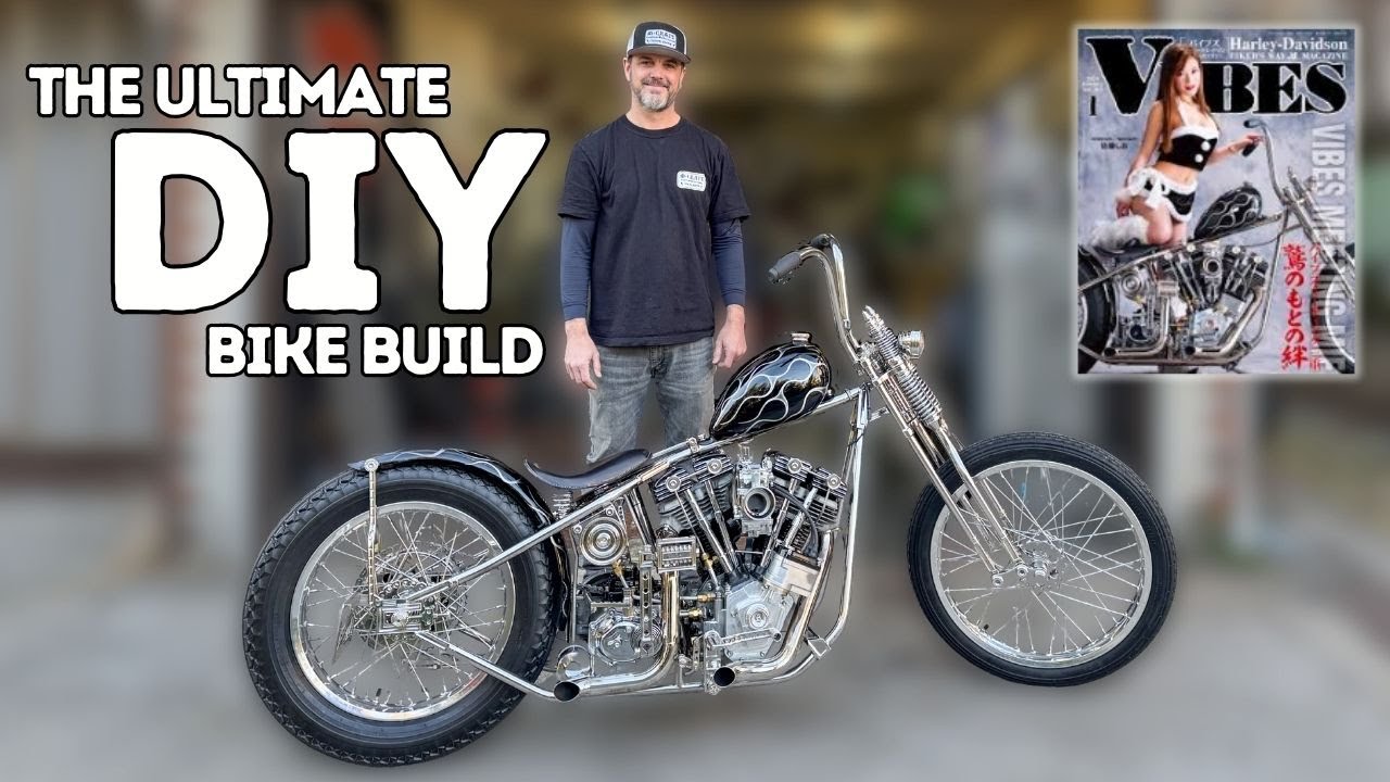 Rory McShane's Magazine Cover Shovelhead | Tokyo Japan