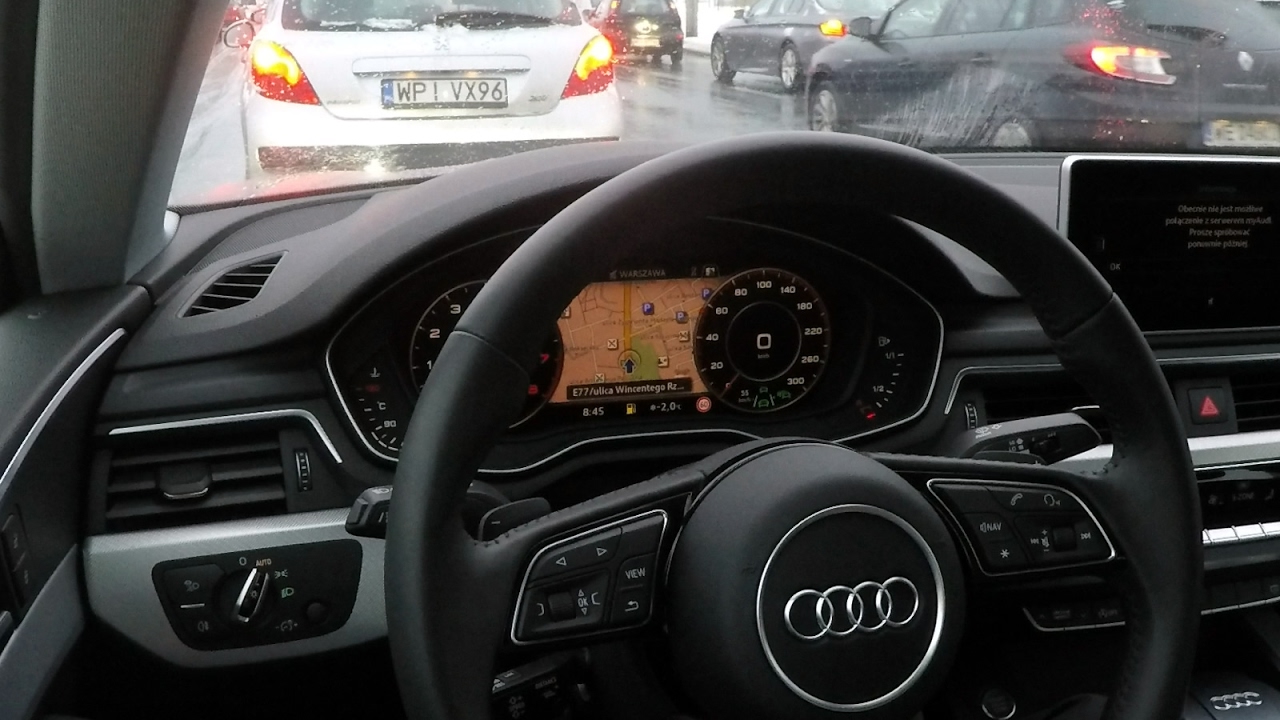 Audi A4/A5 traffic jam assist - real test :: [1001cars]