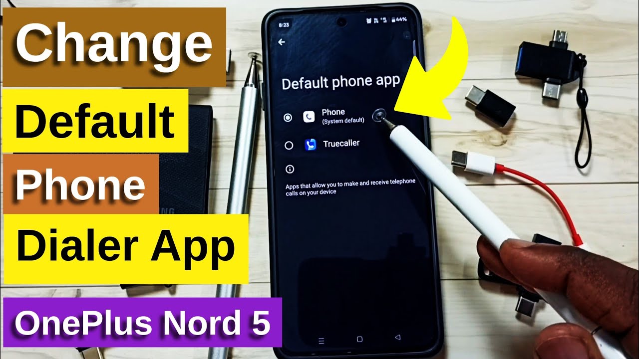OnePlus Nord 5 | How to Change Default Phone Dialer App on OnePlus Nord 5