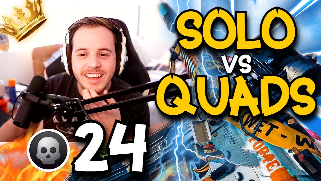 *NEW* WARZONE 3 HusKerrs Drops 24 Kills! / Solo VS Quads Amazing Gameplay!