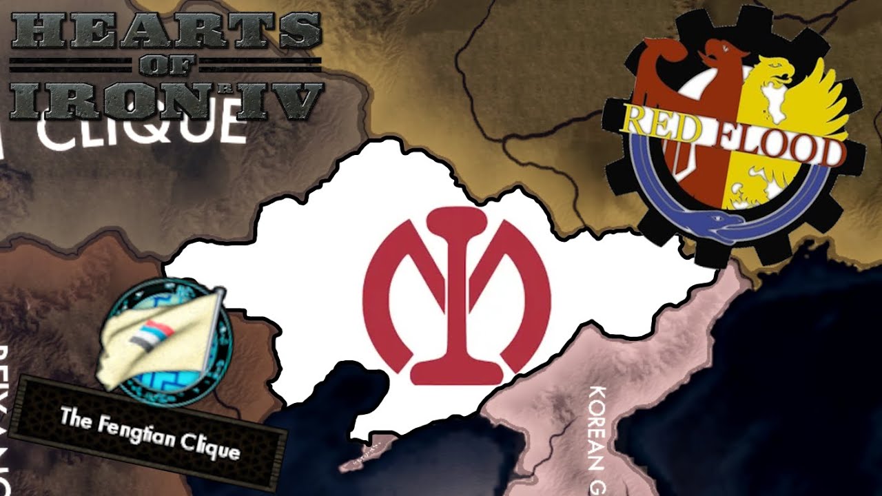 Totally not unifying China as Mantetsu/Fengtian | Hearts of Iron IV