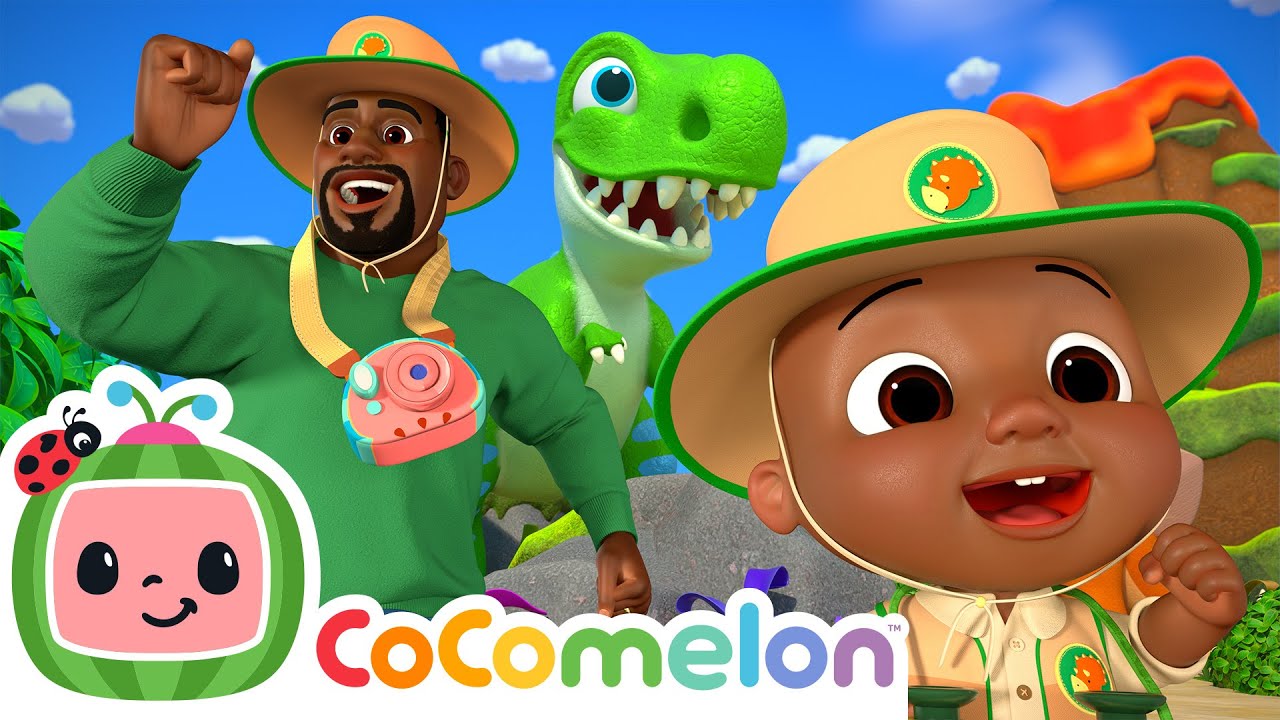 Le safari Dinoland 🦖| &Eacute;pisode Complet | CoComelon - L'Heure de Cody | Chansons pour b&eacute;b&eacute;s