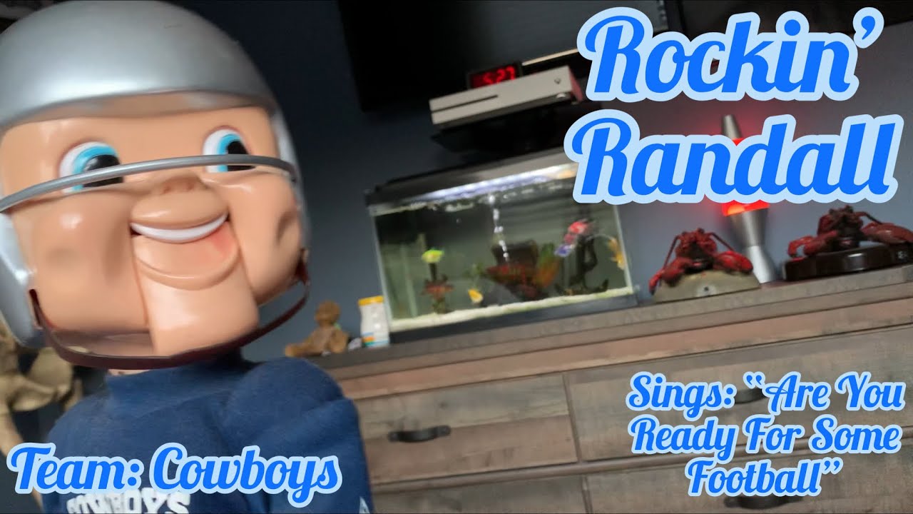 ~ Gemmy Animated ~ Cowboys Rockin’ Randall ~