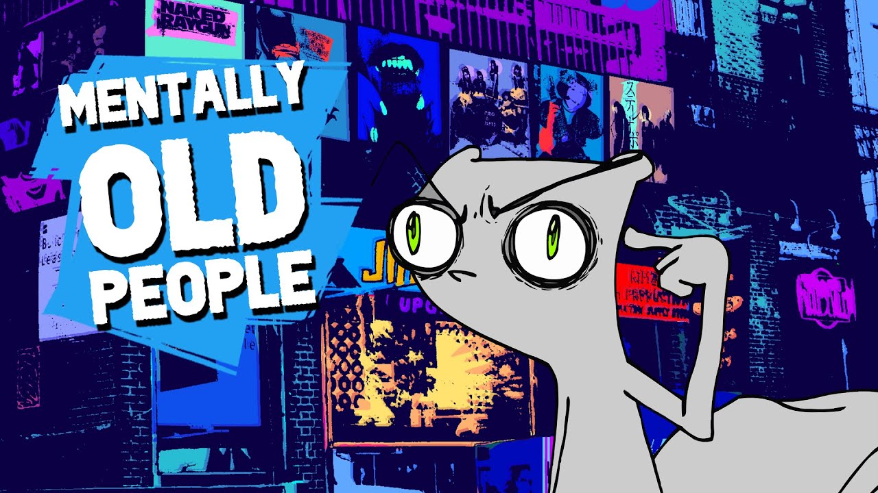 Mentally Old People : Foamy The Squirrel