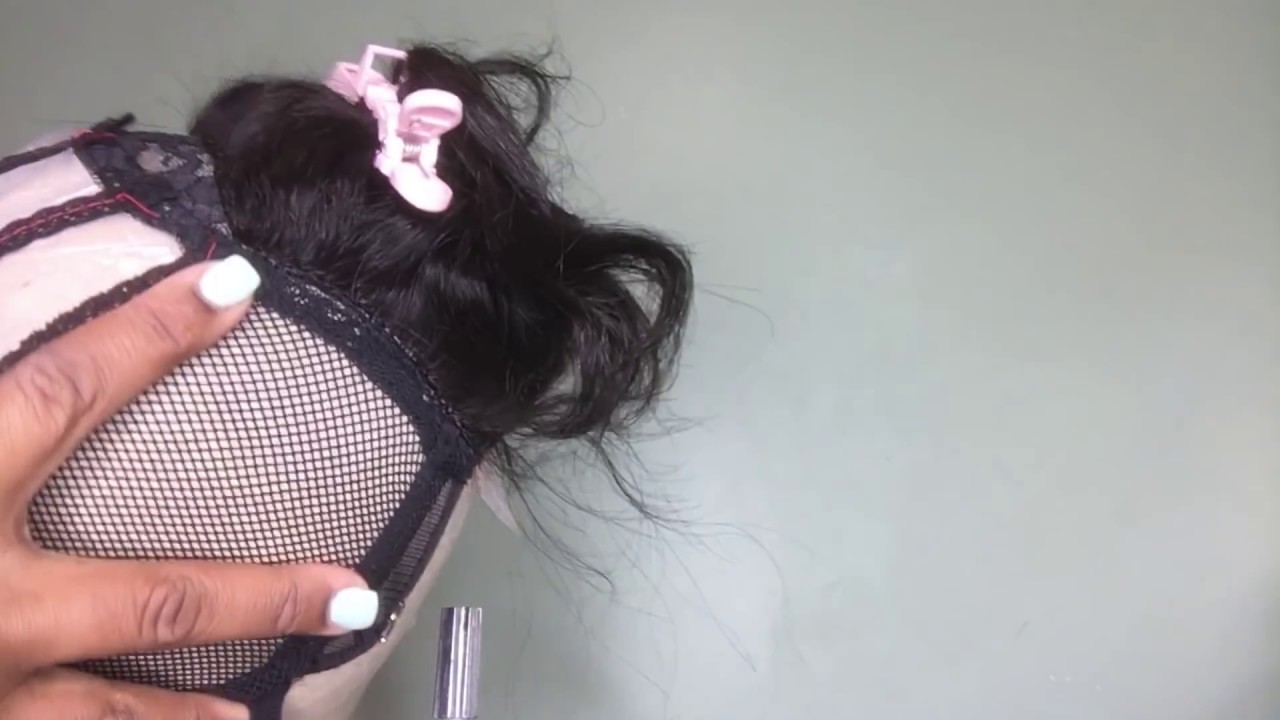 Very DETAILED! Using the Sewing Machine to Construct a Wig on a Breathable/Ventilated Cap! EASY!