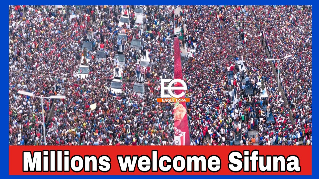 Oburu & Ruto regrets as Thousands storm SIFUNA kitengela Rally;Wantam for Ruto Ruto must go erupts