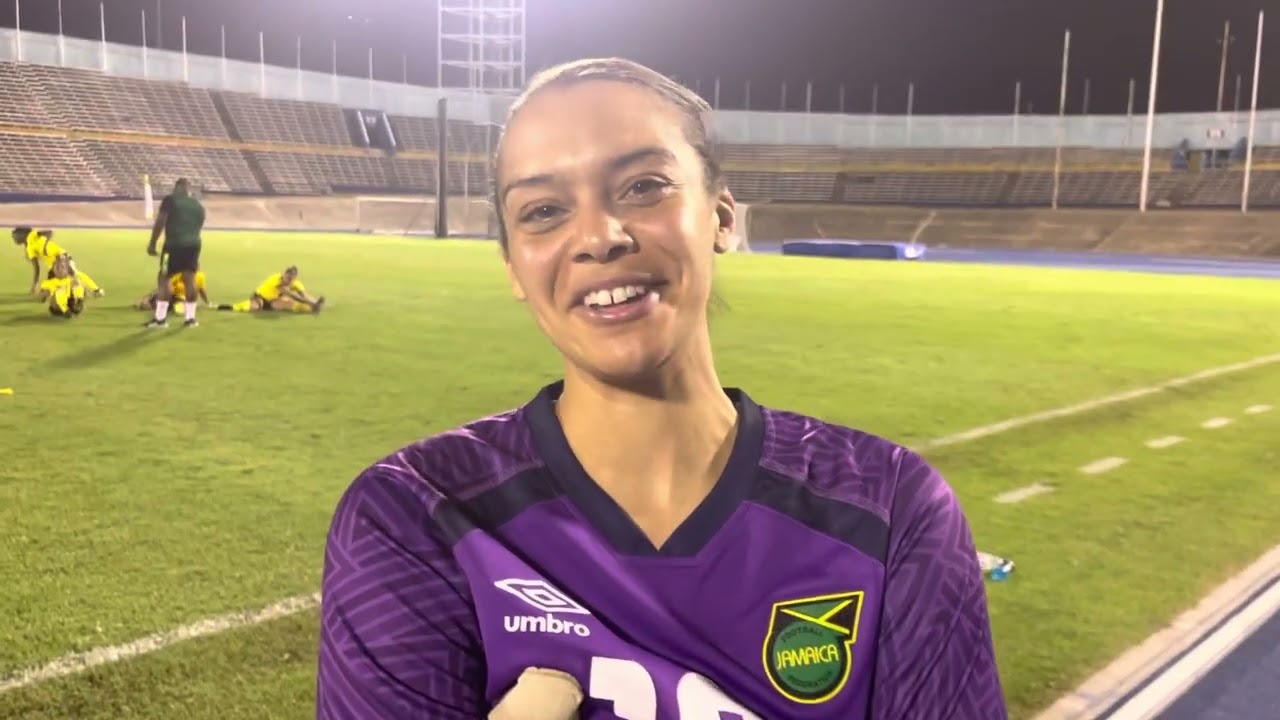Tottenham & Reggae Girlz Goalkeeper Rebecca Spencer Best Goal Keeper
