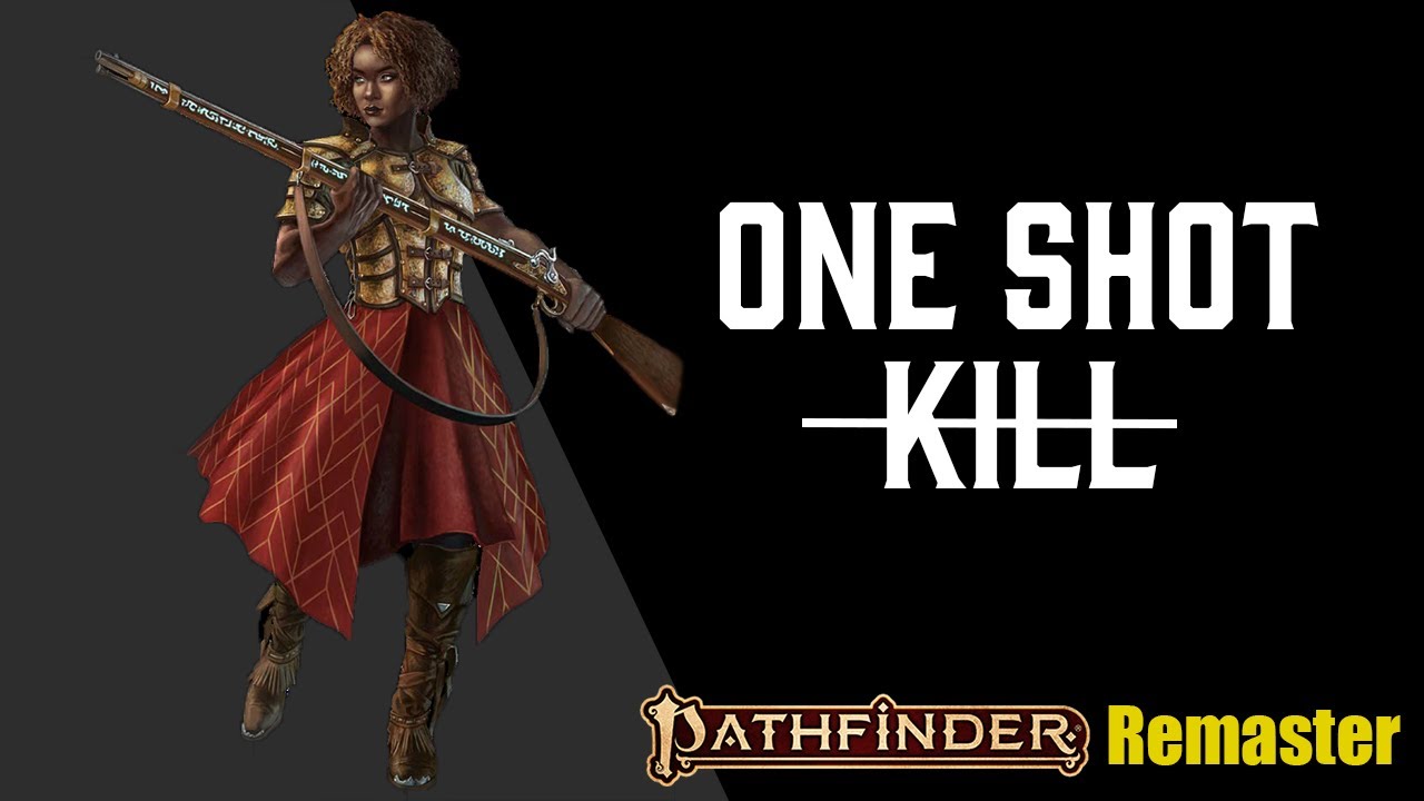 Pathfinder 2e Remaster Rogue Build | One Shot