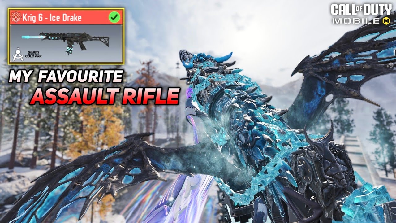 Using my favourite AR Krig 6 - Ice Drake after a long time