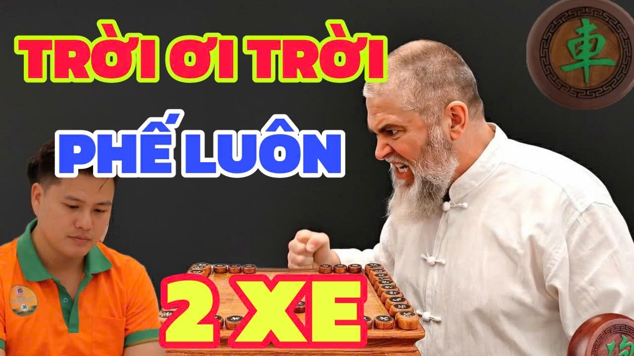 Cờ tướng - Chạm trán Đại sư cao siêu Lại Lý Huynh mất hết 2 xe