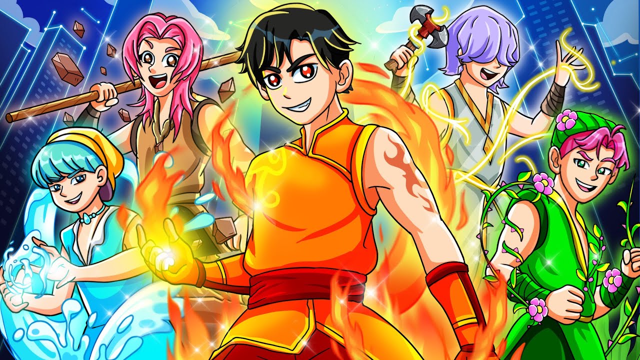 Kpop Demon Hunters: SAJA BOYS, BUT THEY’RE ELEMENTALS?! | KPop Demon Hunters Animation