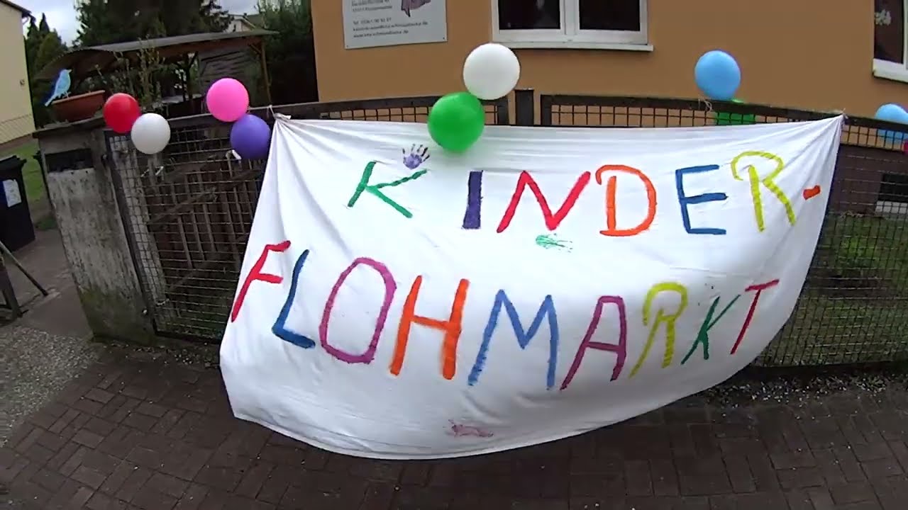 Vier in ein alles darf bei sein - Flohmarkt