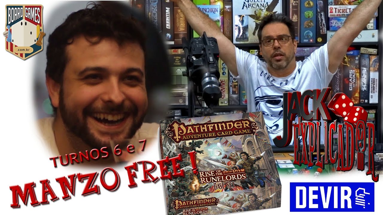 Jack Explicador - Pathfinder Adventure Card Game - Turnos 6 e 7