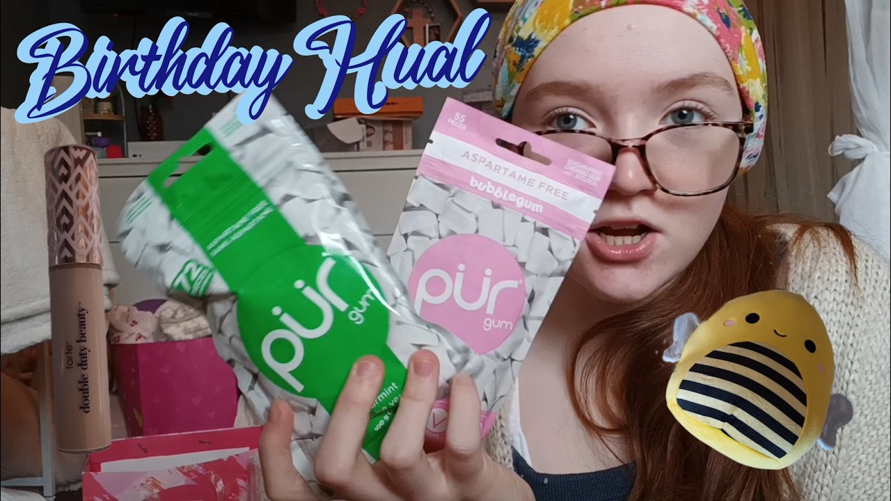 Birthday gift haul