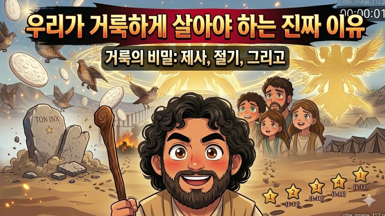 거룩하게 살아야 하는 이유 - 레위기 3부 (성경 애니메이션)