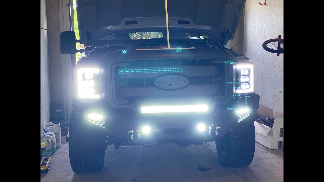 Сборка Excursion, часть 16: Преобразование передней части 11-16 Super Duty