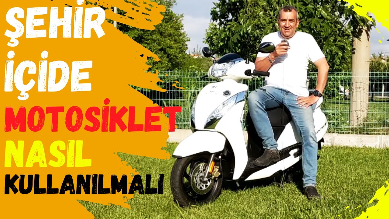 TVS JUPİTER Motosiklet Şehir İçinde Nasıl Kullanılmalı?#motosiklet #scooter