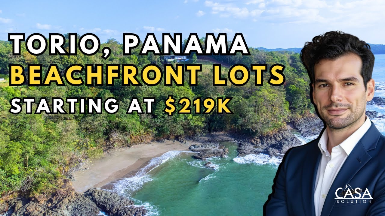 Sold -  Incredible Beachfront Lots for Sale in Torio, PANAMA – Starting at $219,000