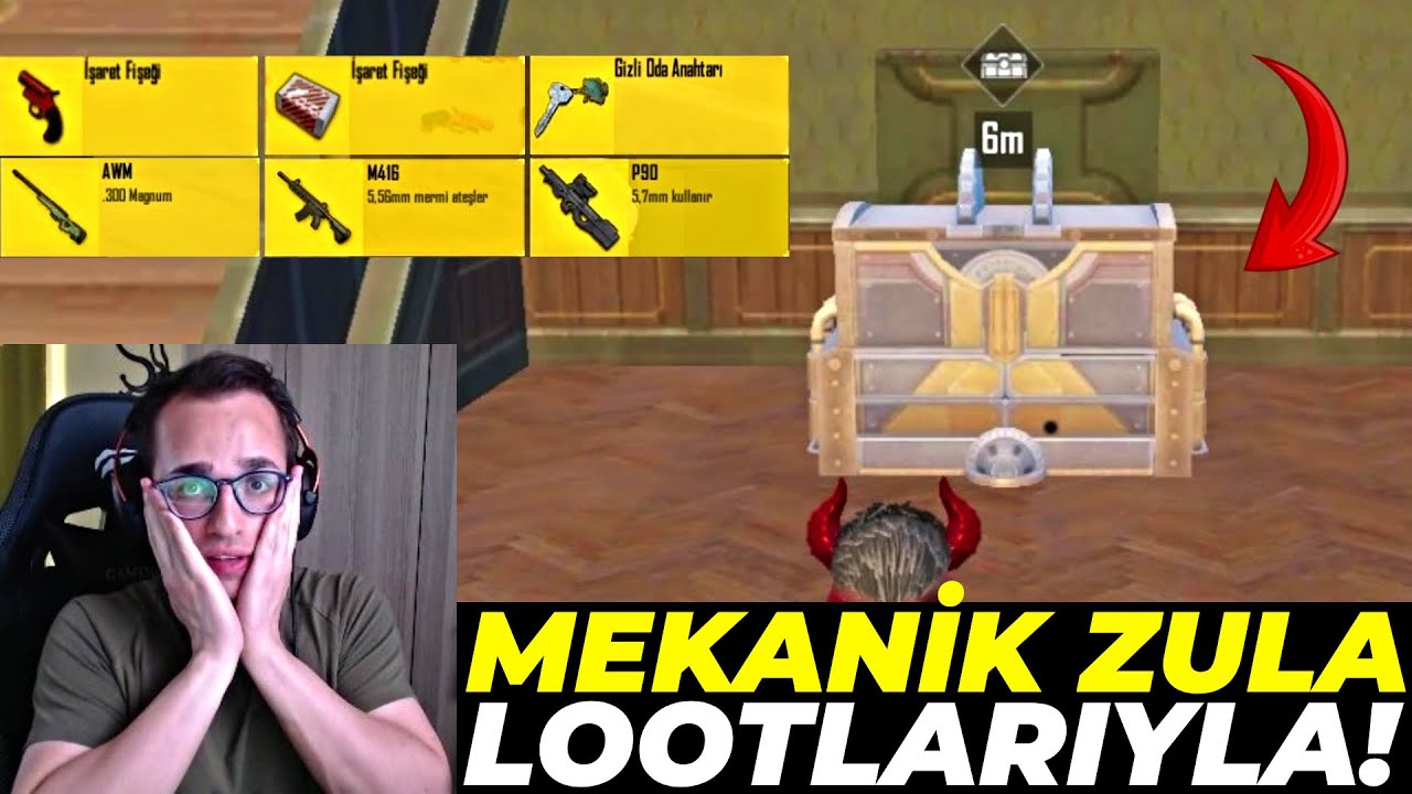 MEKANİK ZULA LOOTLARIYLA WIN ALMAK ? PUBG MOBILE