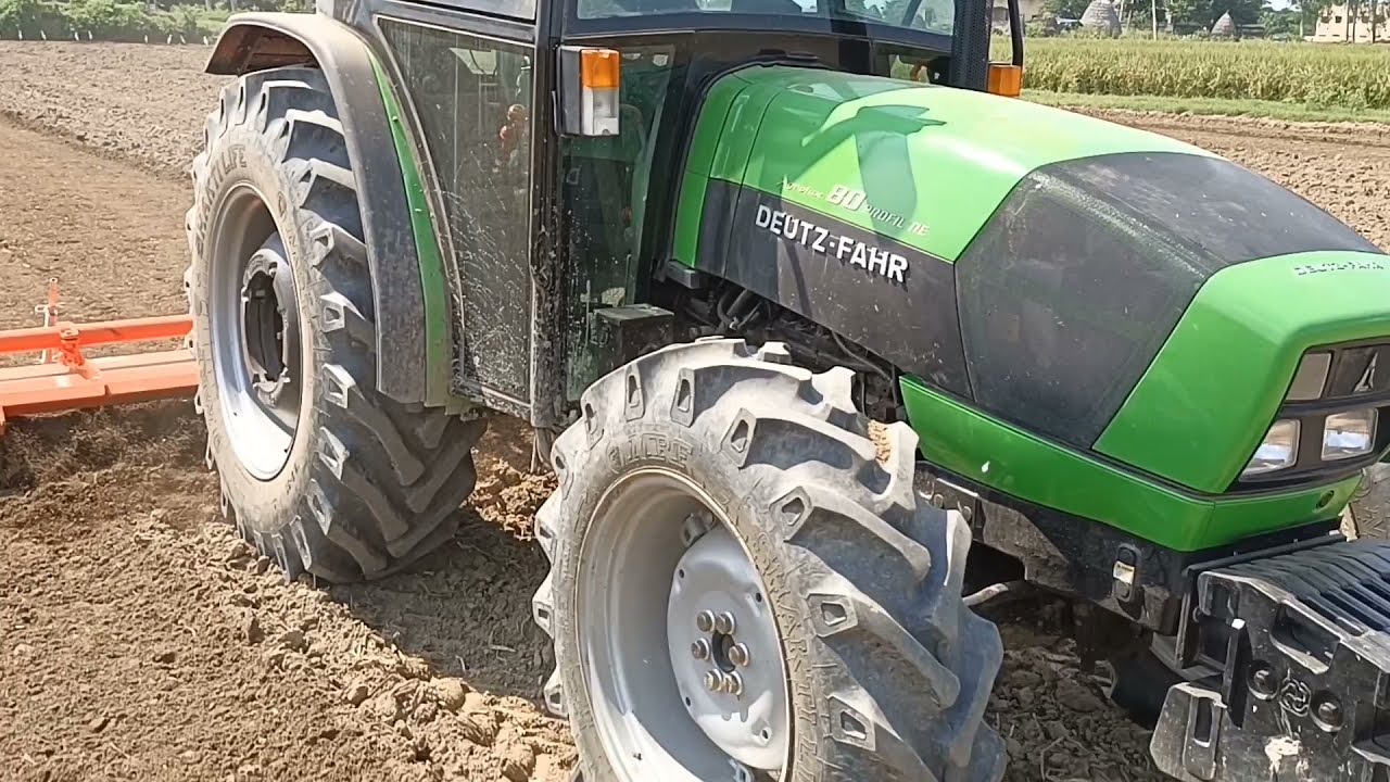 Shaktiman rotavator 10 feet ch 80 HP deutz fahr