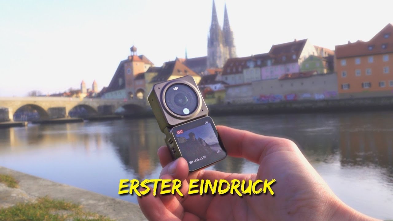 DJI ACTION 2 // Erster Eindruck - Unterwegs in Regensburg