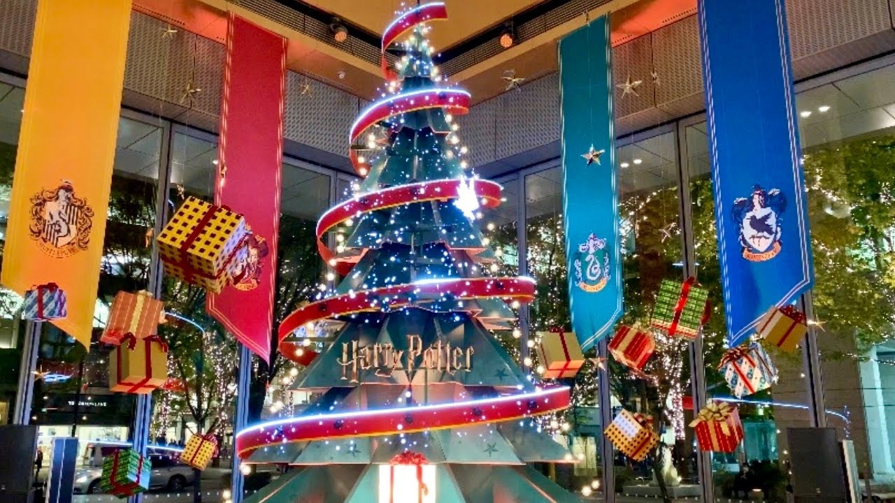 【4K】Tokyo Christmas Lights 2021 - Marunouchi