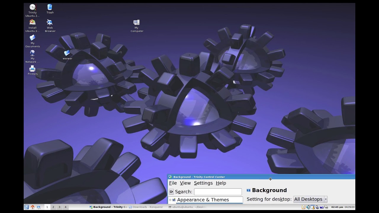 Ubuntu 20.04 with Trinity Desktop Environment