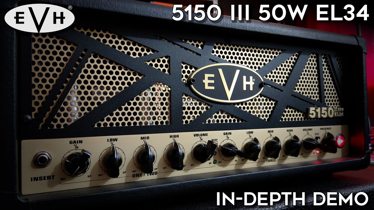 EVH 5150 III 50W EL34 in-depth demo! (15 guitars)